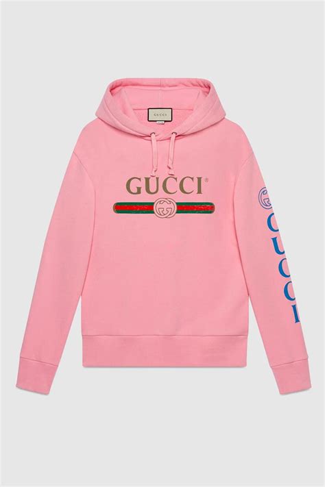 gucci garden pink shirt|pink gucci hoodie.